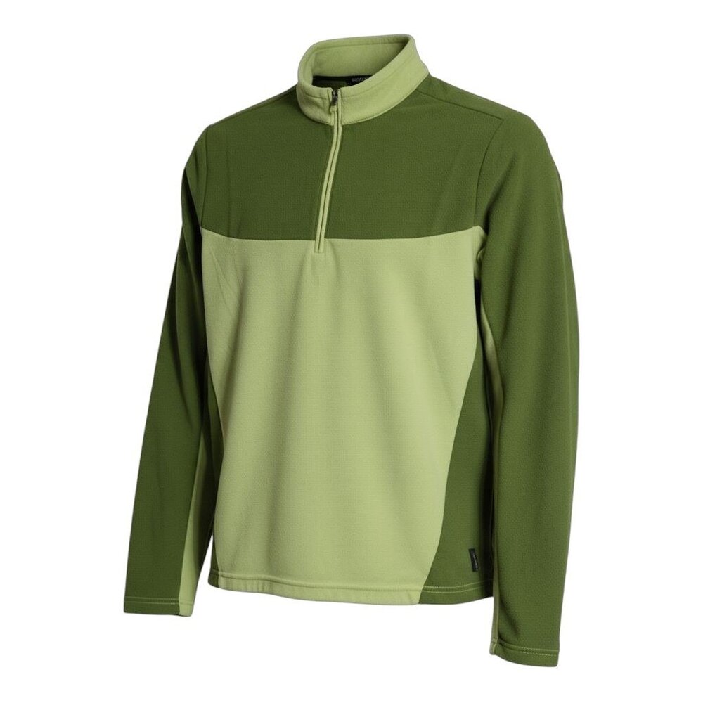 North End Sport 1/4 Zip Pullover Jacket Lightweight Green Women's Small